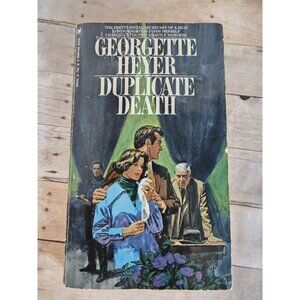 Georgette Heyer Duplicate Death Bantam Mystery Paperback 1970 Vintage Gothic